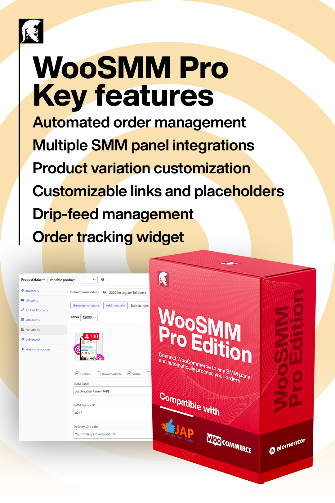 WooCommerce SMM Plugin